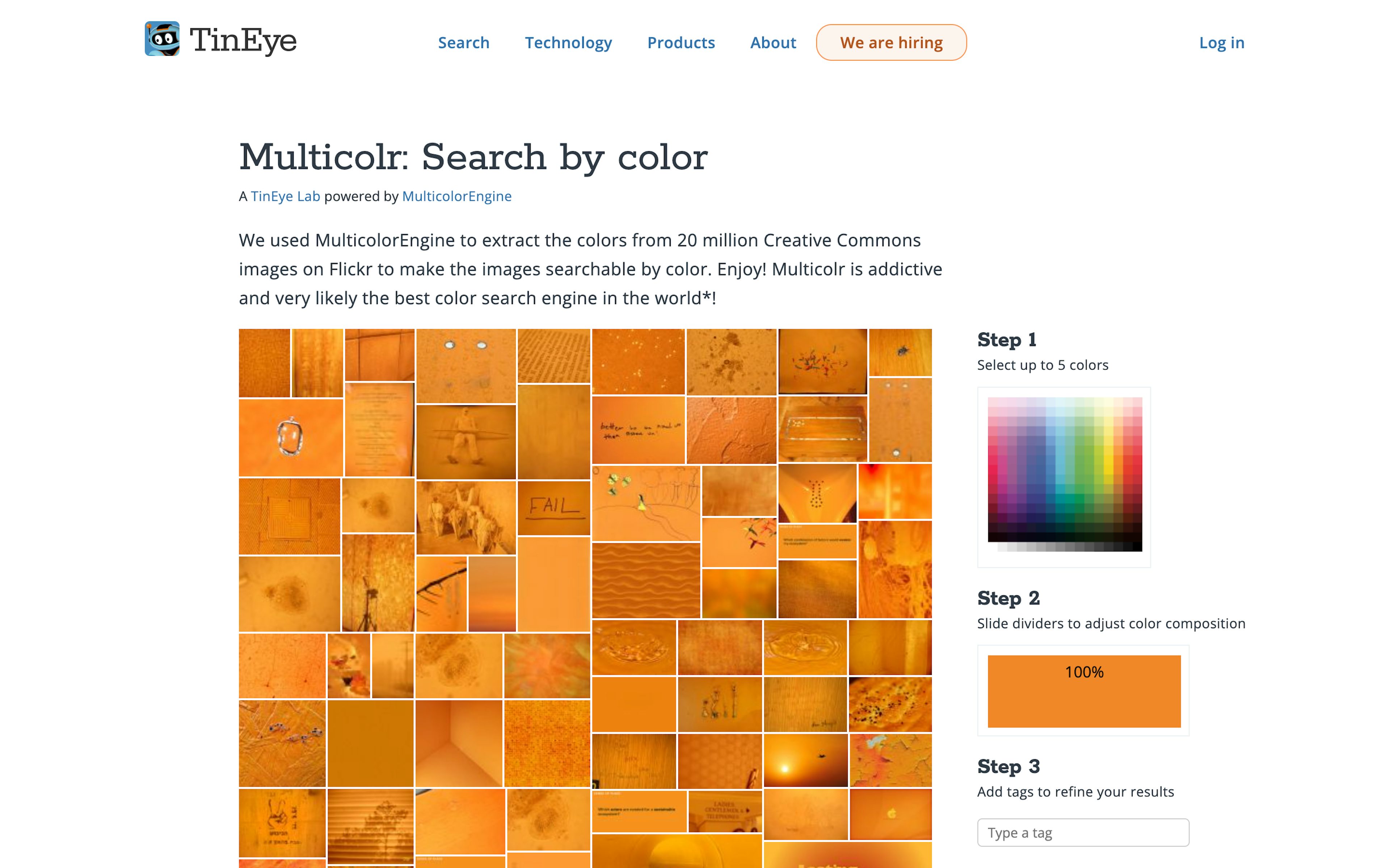 TinEye Labs Multicolr [fr]