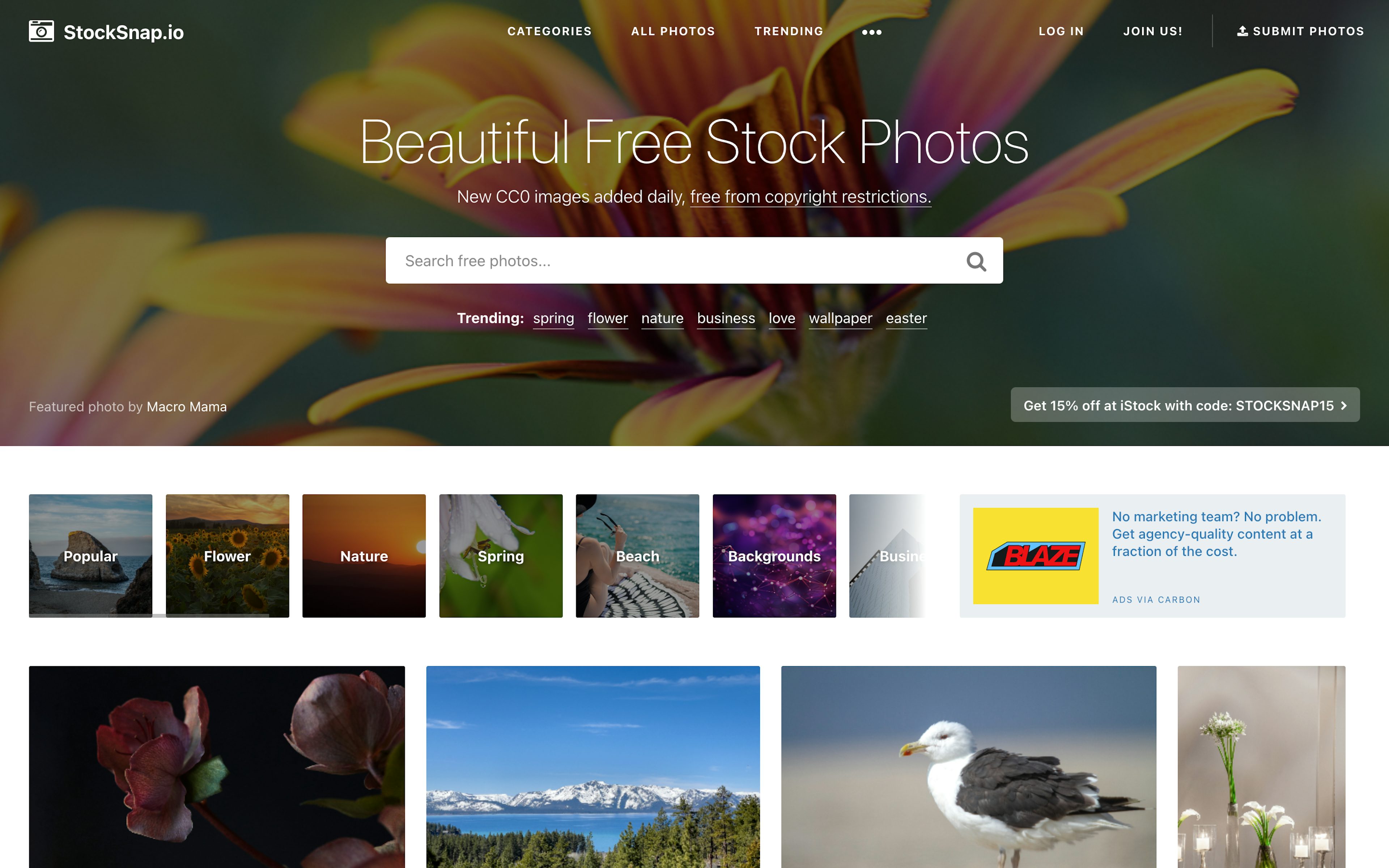 Stock Snap [es]