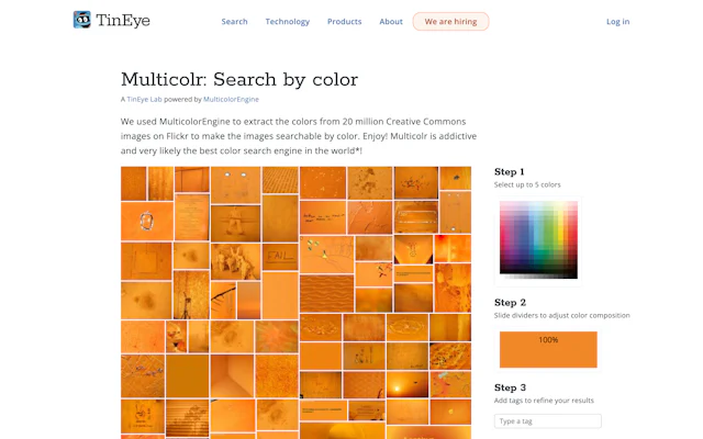 如何通过颜色搜索图像 – HTML Color Codes