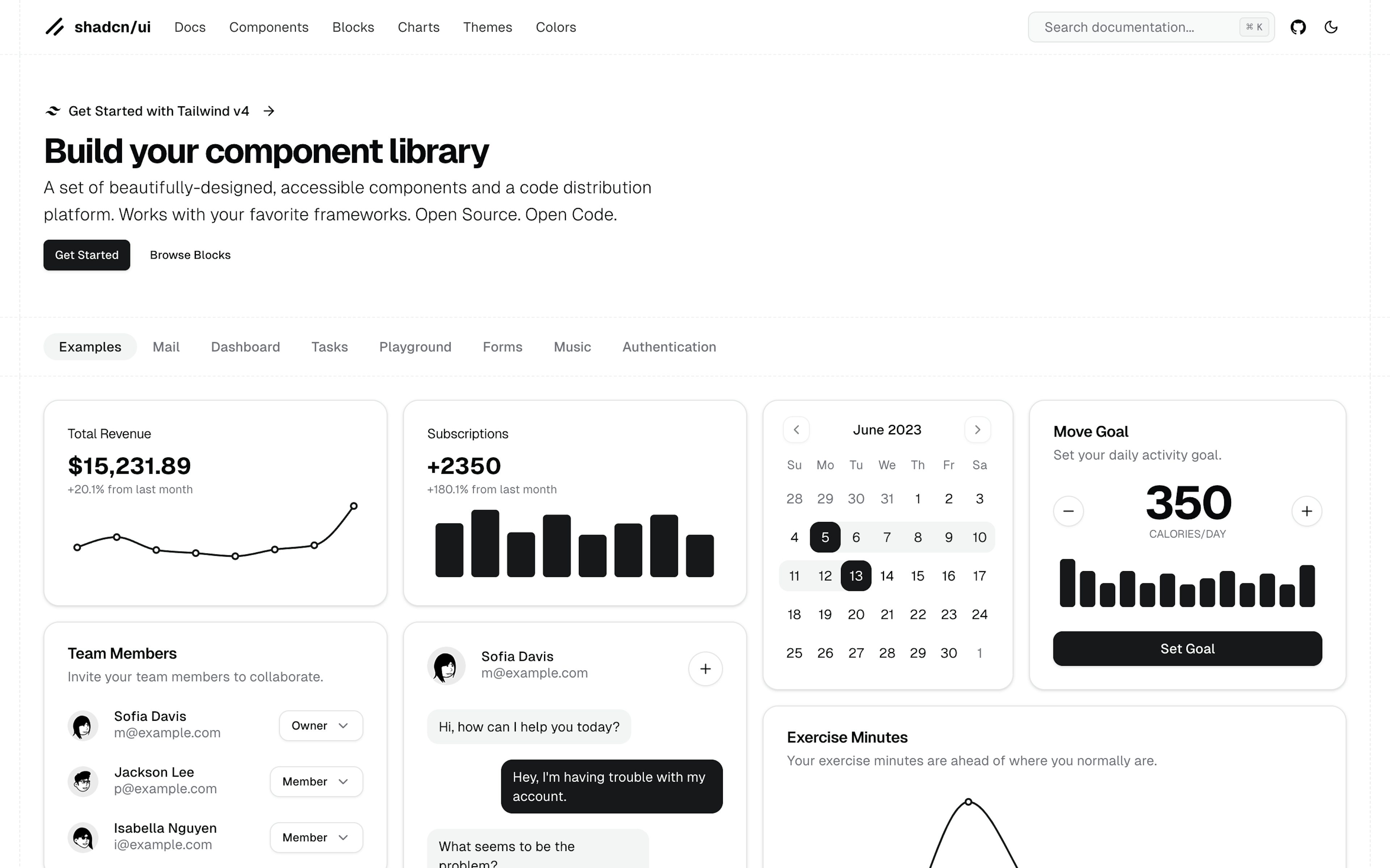 shadcn/ui