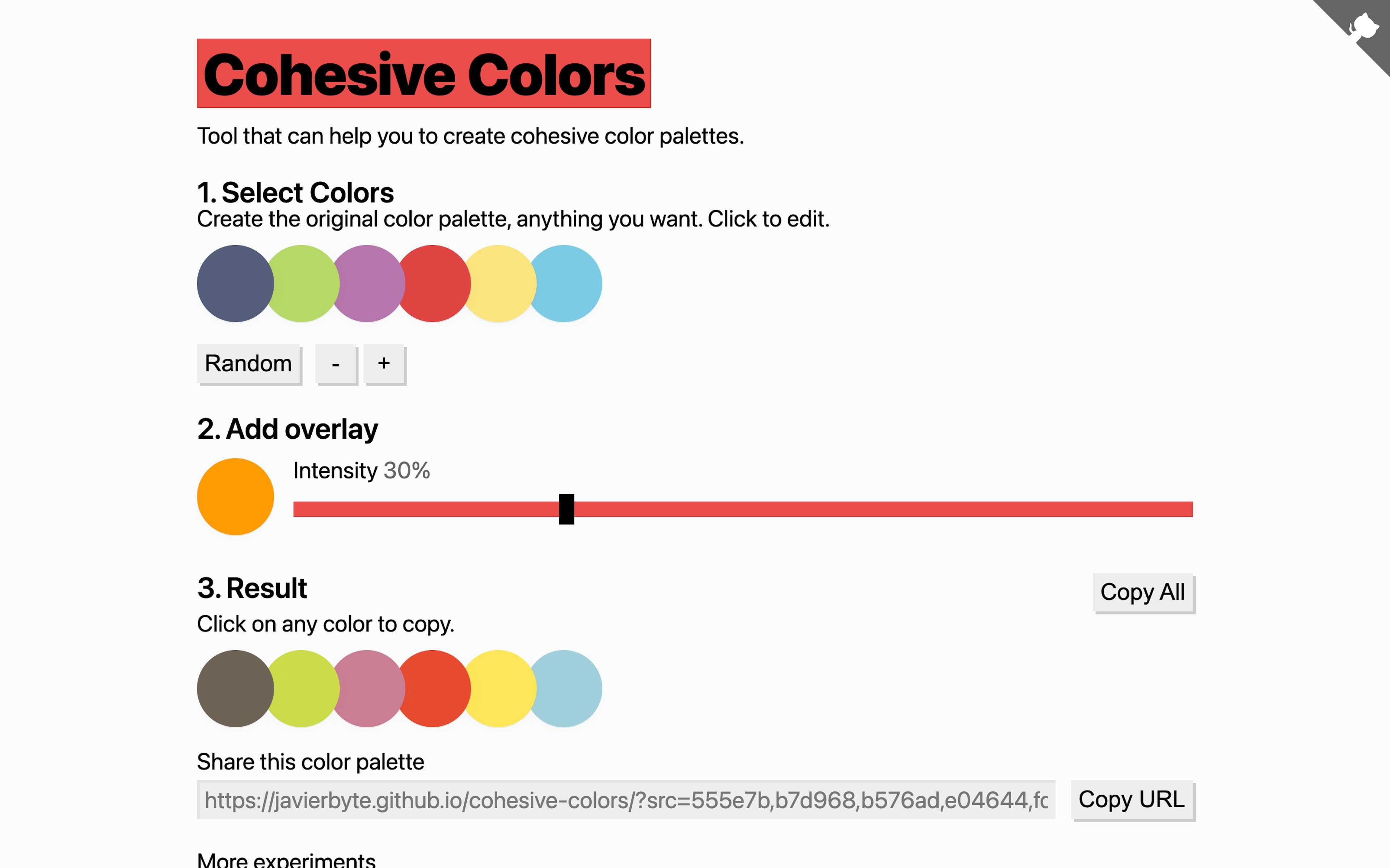 Cohesive Colors